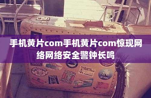 手机黄片com手机黄片com惊现网络网络安全警钟长鸣