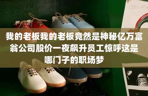 我的老板我的老板竟然是神秘亿万富翁公司股价一夜飙升员工惊呼这是哪门子的职场梦