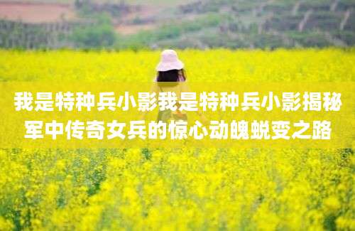 我是特种兵小影我是特种兵小影揭秘军中传奇女兵的惊心动魄蜕变之路