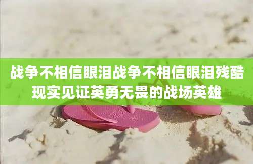 战争不相信眼泪战争不相信眼泪残酷现实见证英勇无畏的战场英雄
