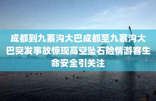 成都到九寨沟大巴成都至九寨沟大巴突发事故惊现高空坠石险情游客生命安全引关注
