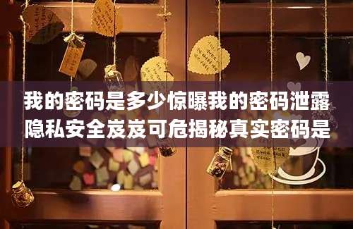 我的密码是多少惊曝我的密码泄露隐私安全岌岌可危揭秘真实密码是